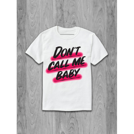 Tricou Nu-mi spune bumbac bebeluș
